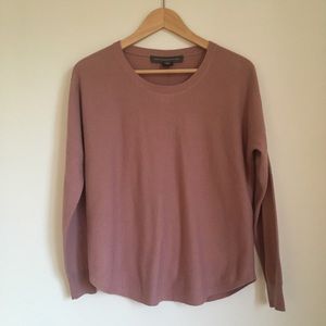 Mauve purple sweater